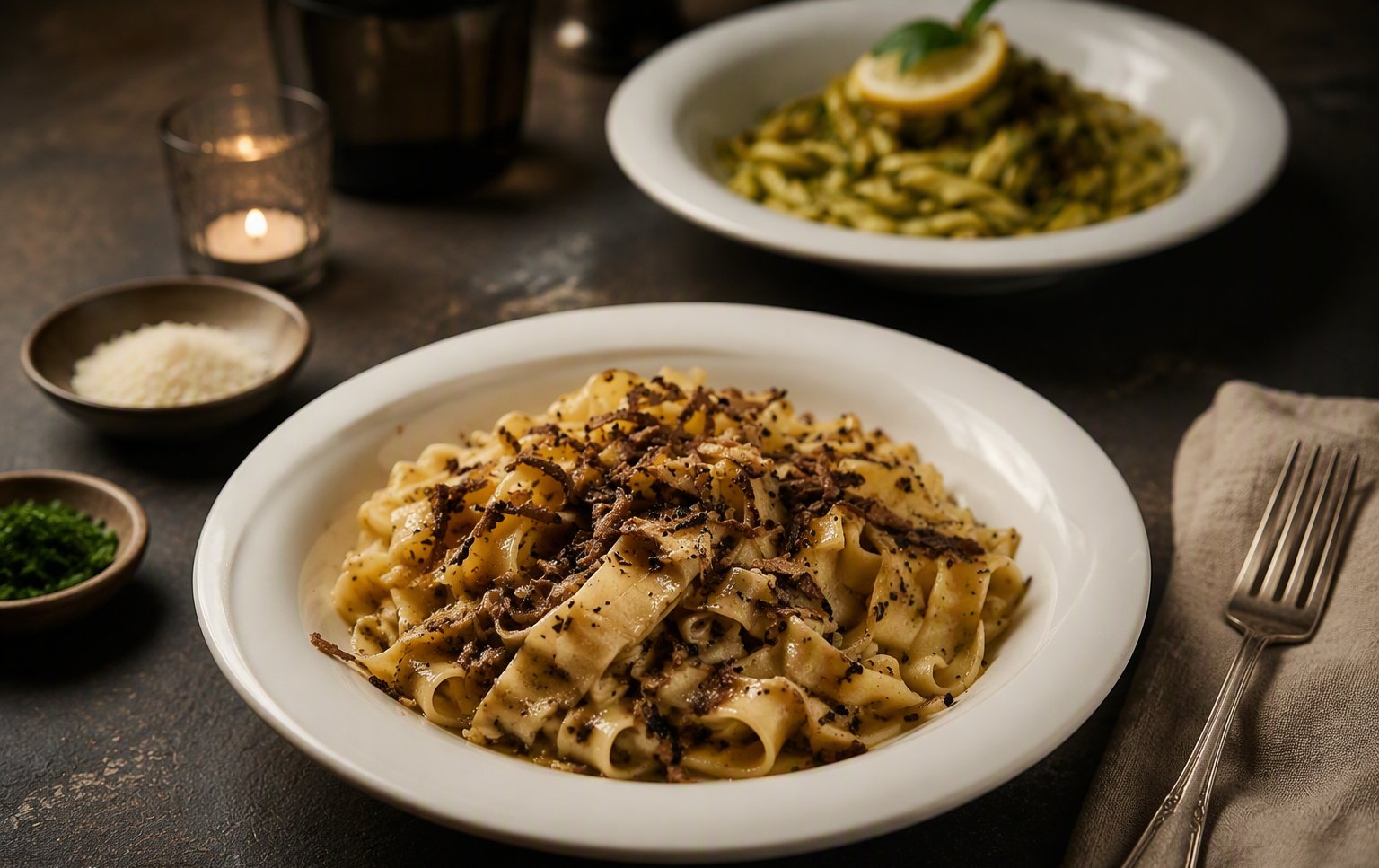 Pappardelle al tartufo