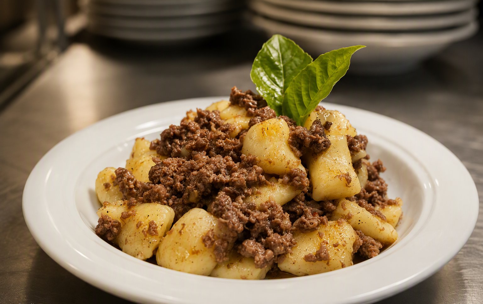 Gnocchi al ragù sangeminese